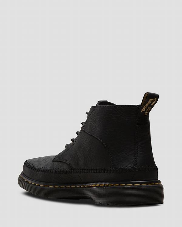 Dr Martens Pánské Chukka Boty Flloyd Suede Černé, CZ-807451